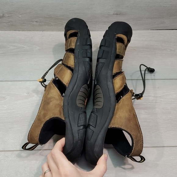 Keen Mens Newport Outdoor Hiking Sandals Leather Shoes sz 14 main image 12